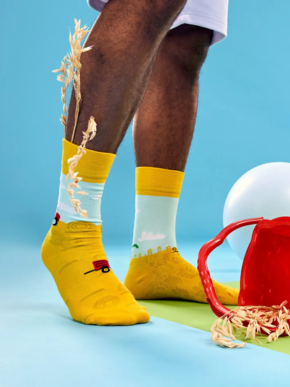 Chaussettes à motifs: L'agriculteur