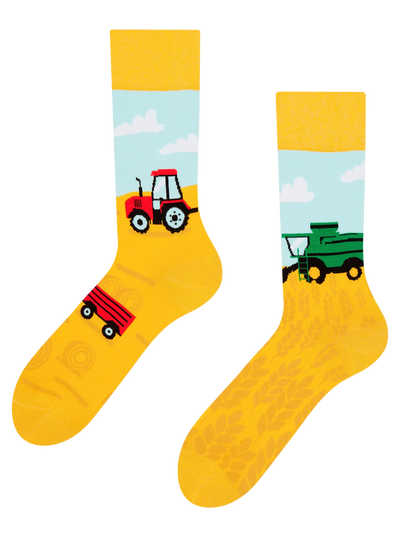 Chaussettes à motifs: L'agriculteur