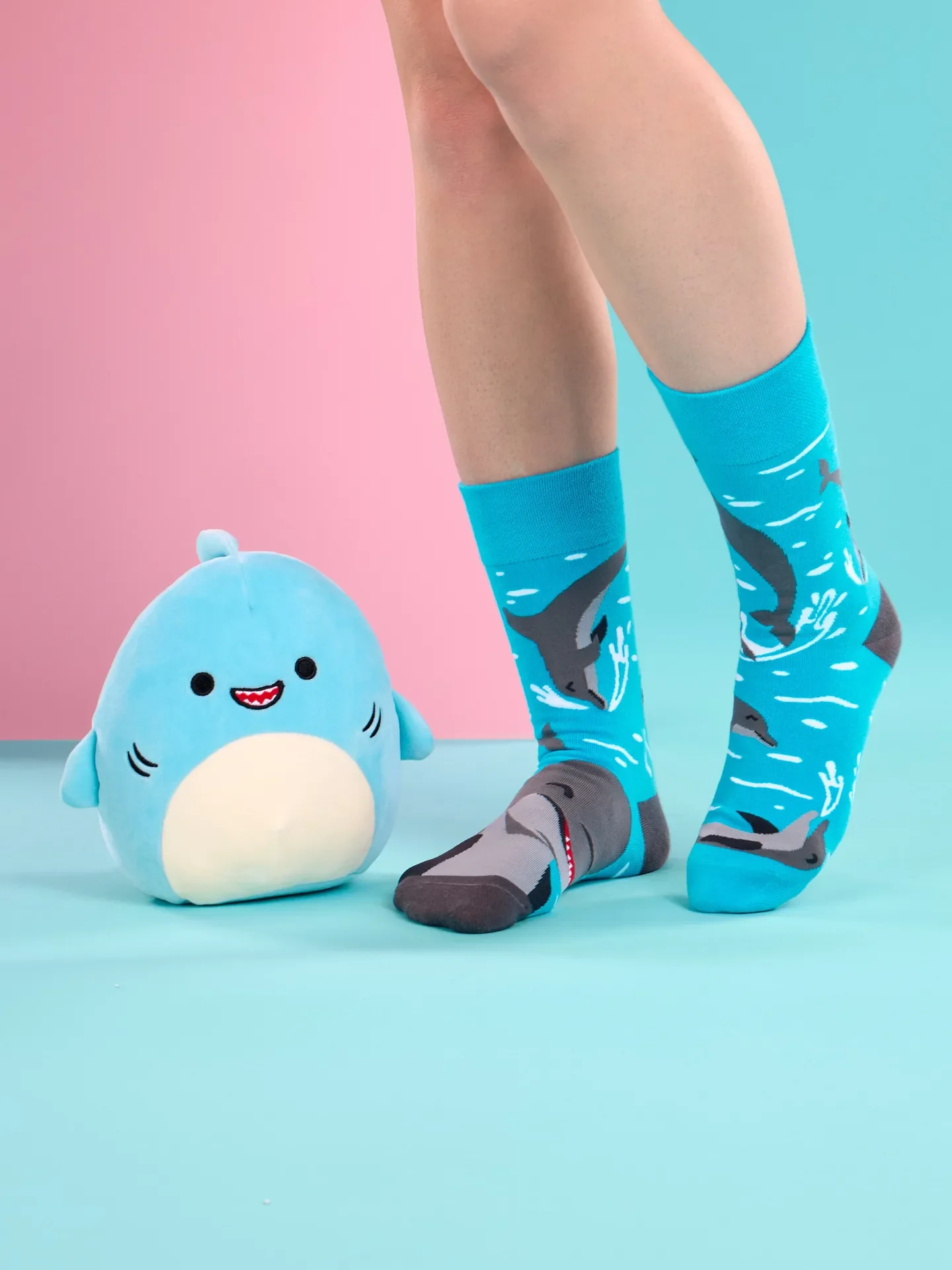 Chaussettes à motifs: Dauphin
