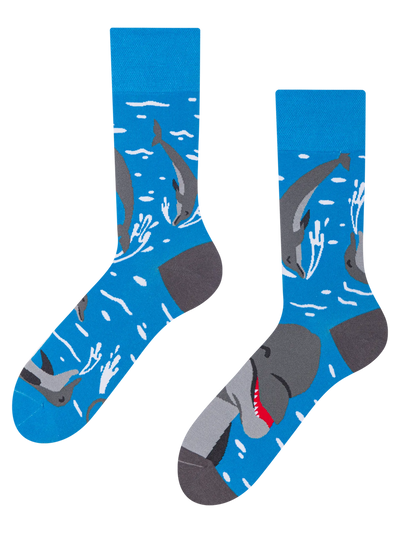 Chaussettes à motifs: Dauphin