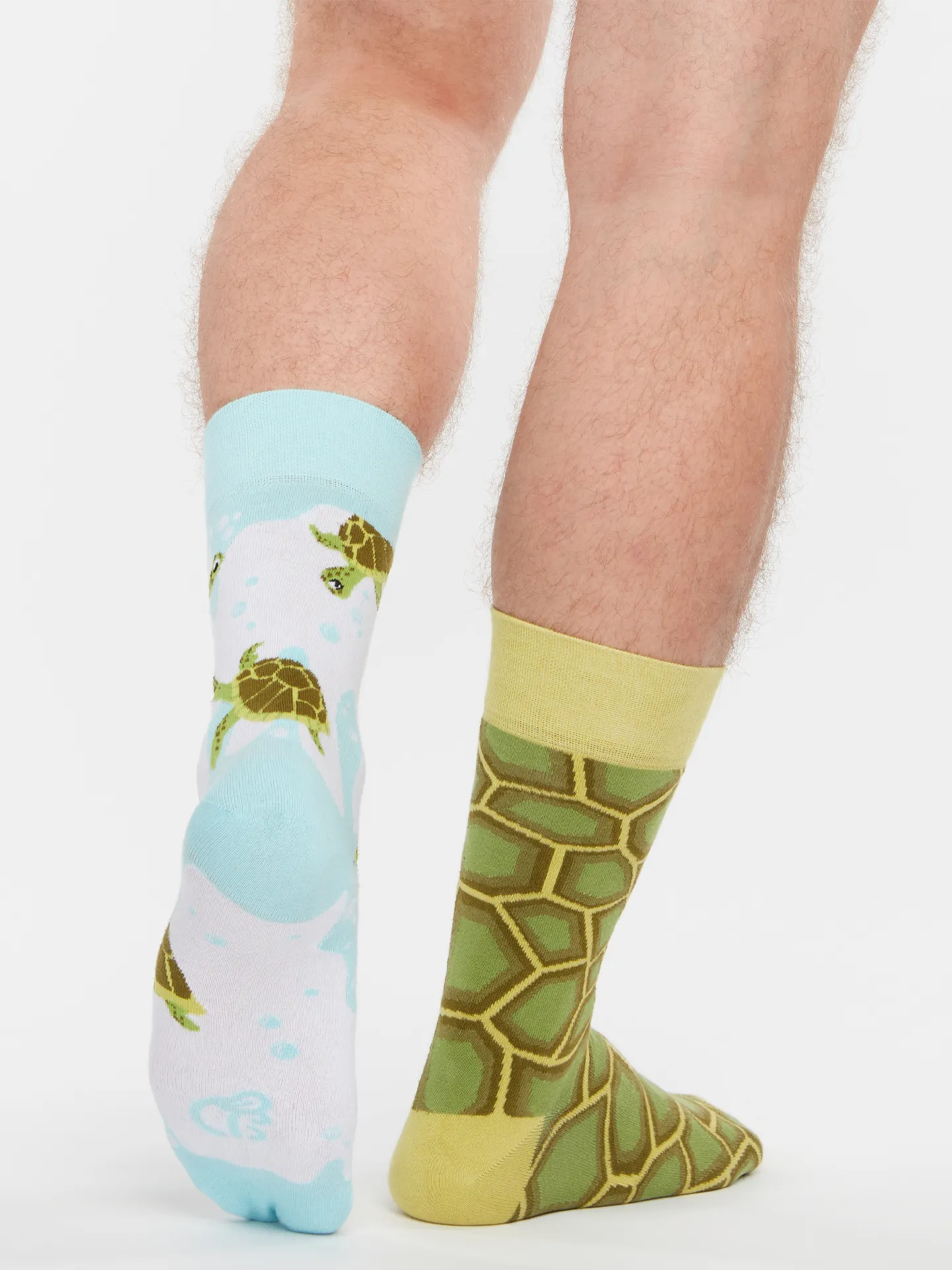 Chaussettes à motifs: La balade des tortues