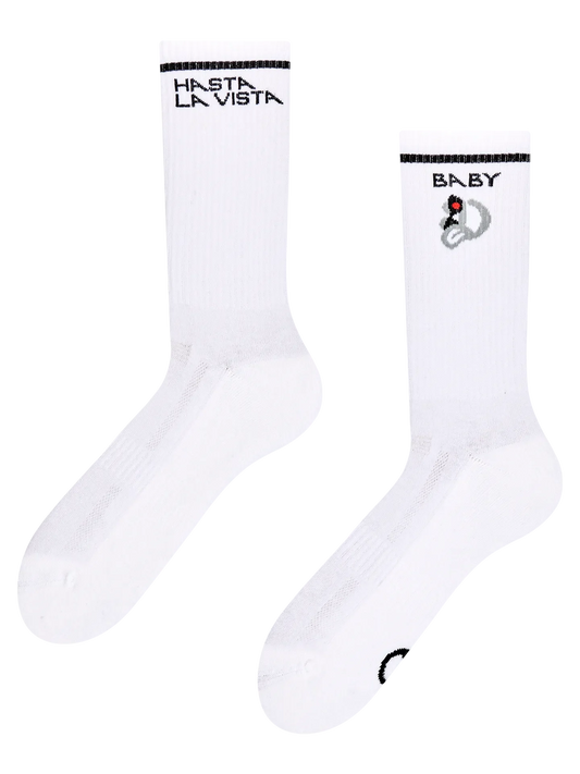 Chaussettes à motifs: Hasta La Vista