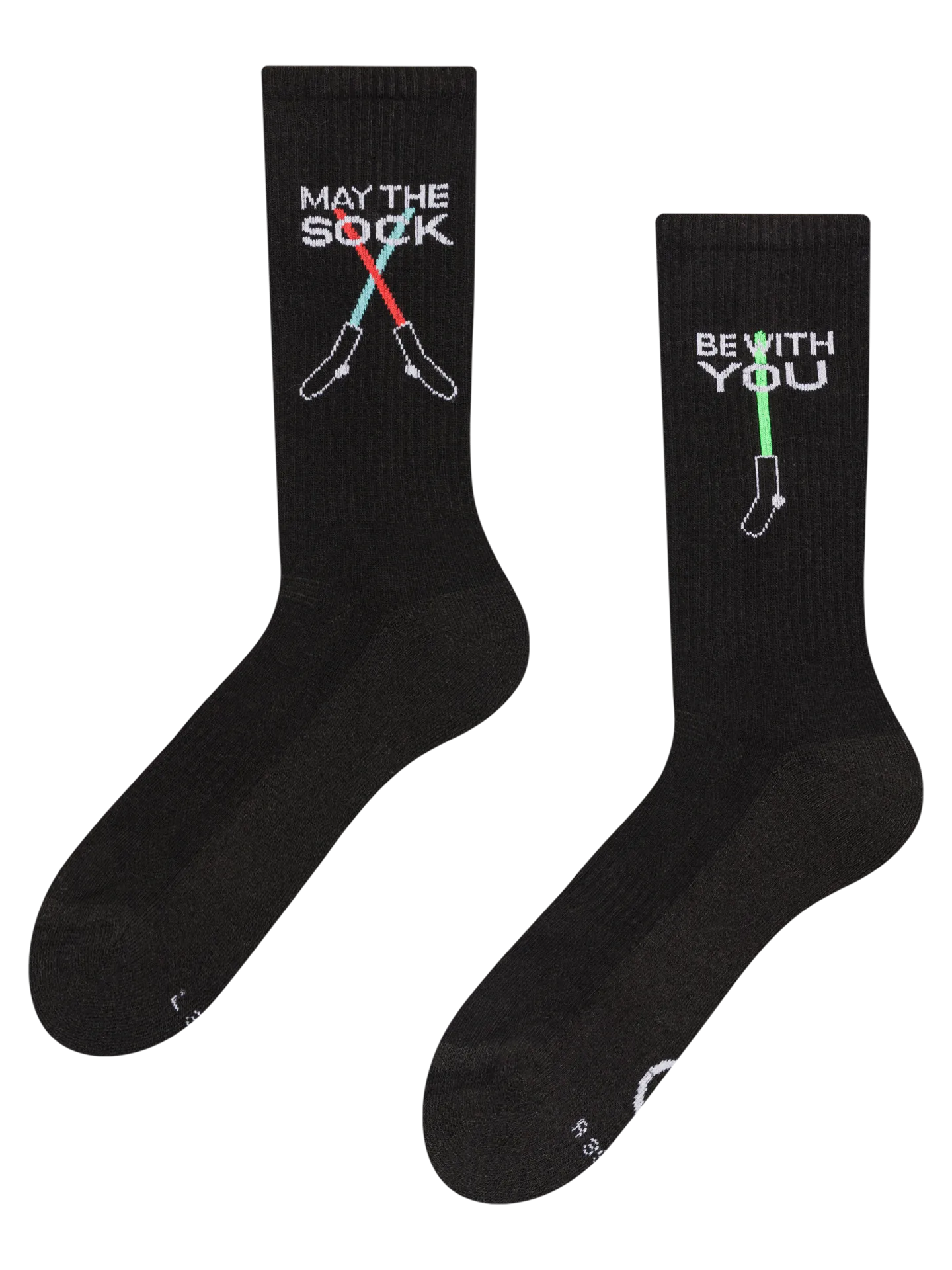 Chaussettes à motifs: May The Sock Be With You