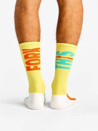Chaussettes à motifs: Fork This