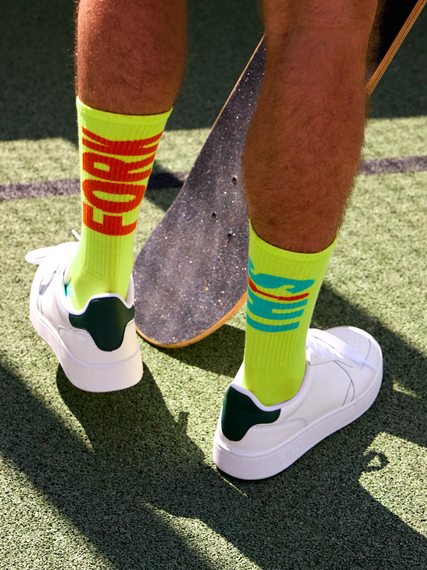Chaussettes à motifs: Fork This