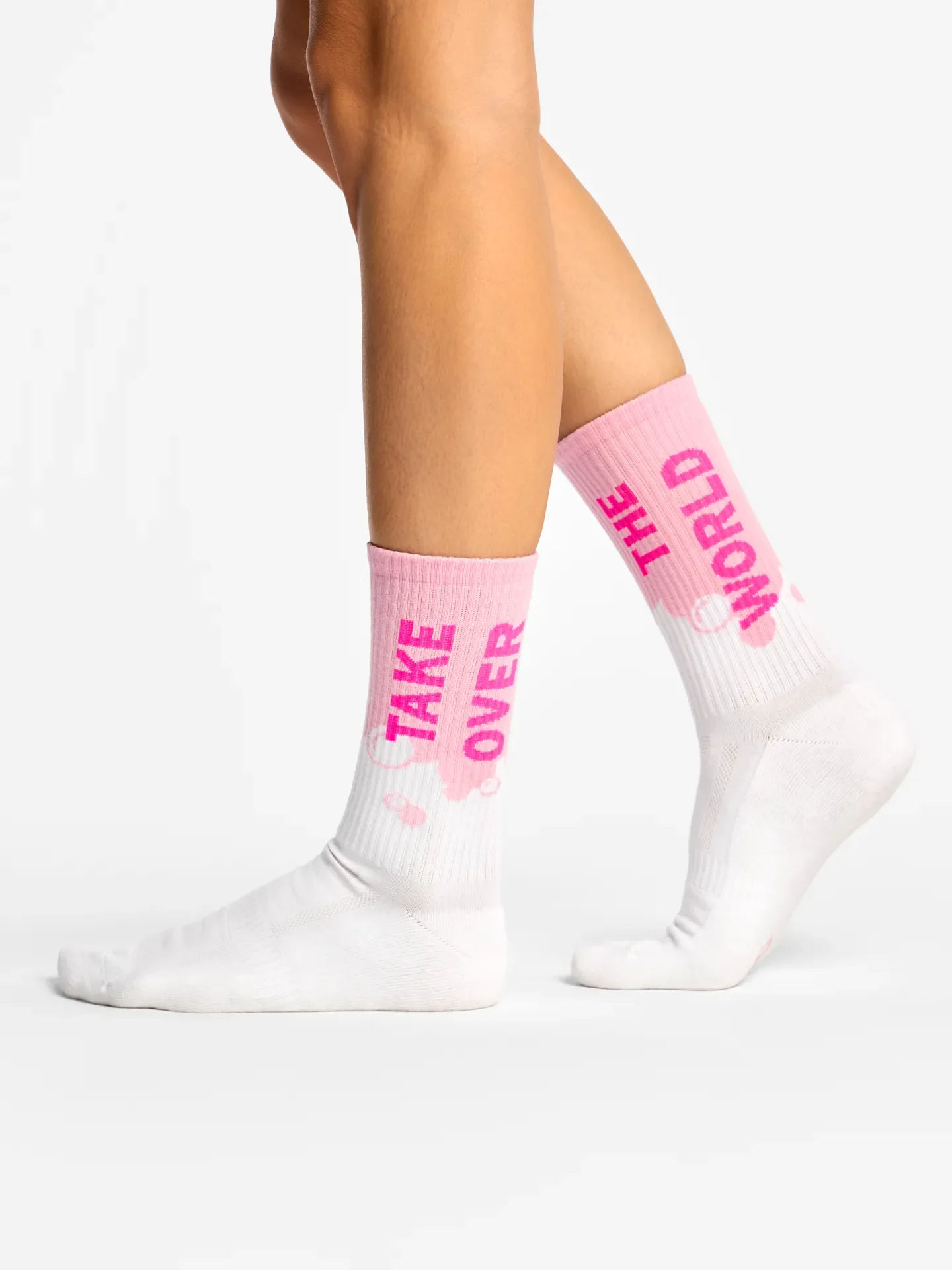 Chaussettes à motifs: Take Over The World