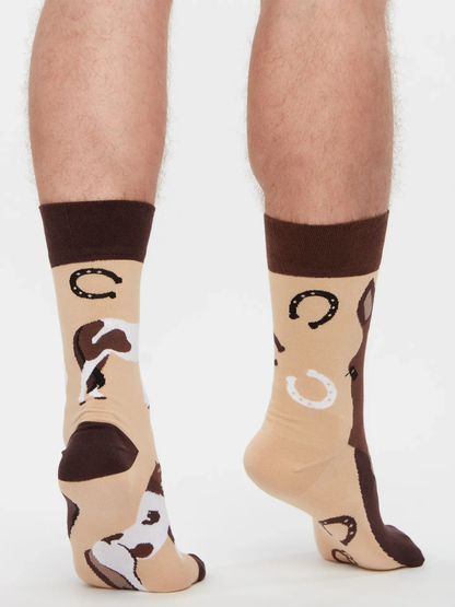 Chaussettes à motifs: Le cheval