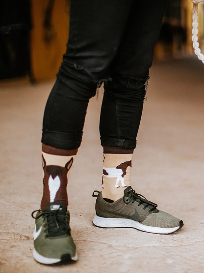Chaussettes à motifs: Le cheval