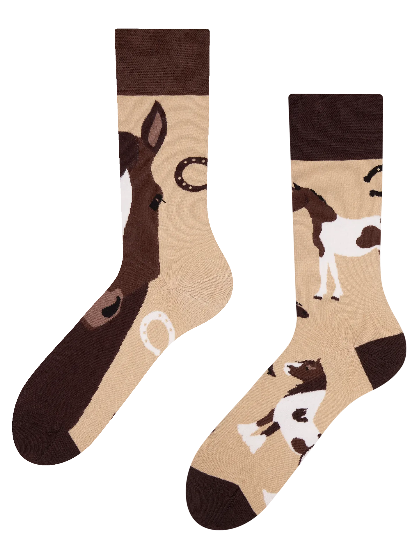 Chaussettes à motifs: Le cheval