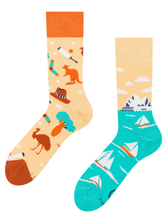Chaussettes à motifs: Australie