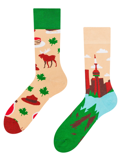 Chaussettes à motifs: Canada