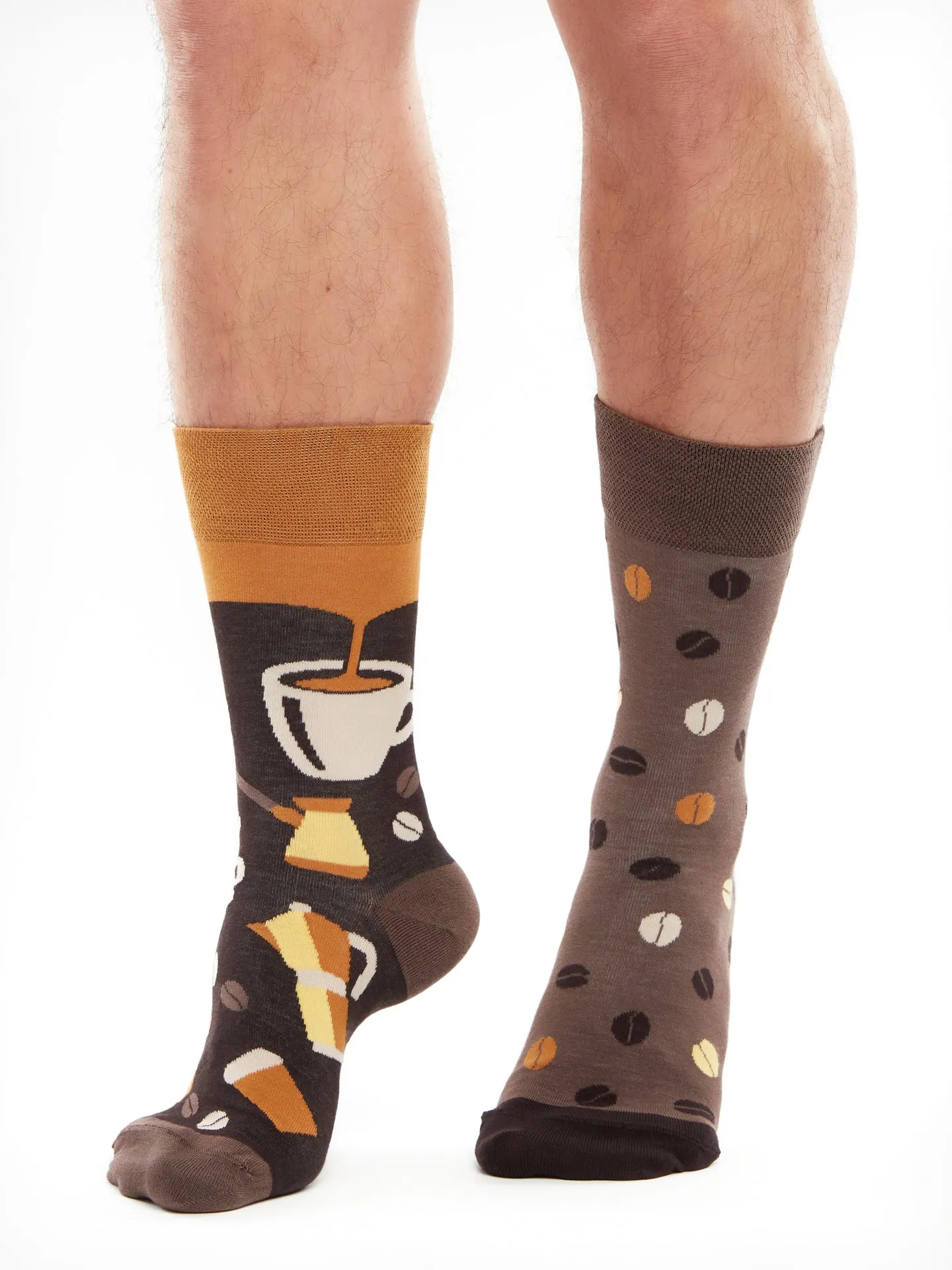 Chaussettes en bambou: Le fan du café