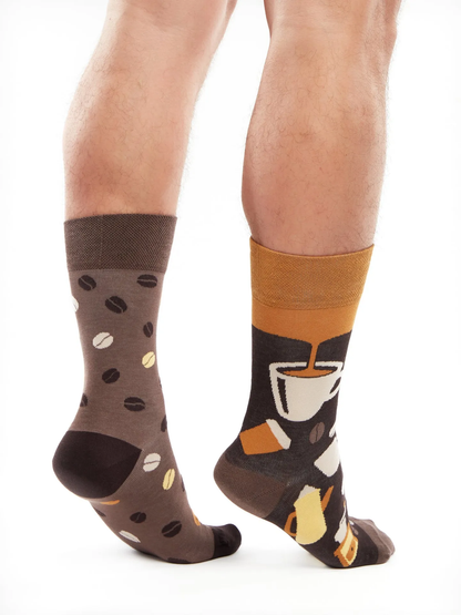 Chaussettes en bambou: Le fan du café