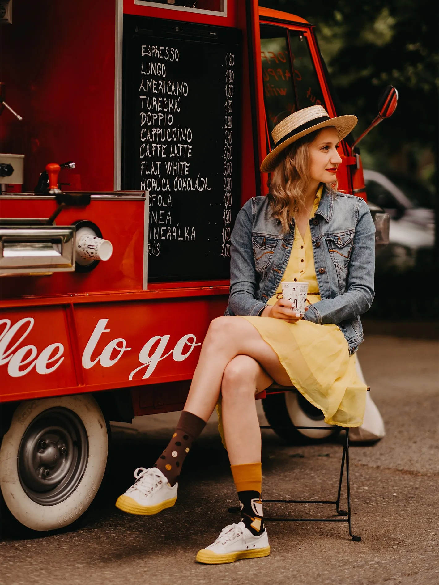 Chaussettes en bambou: Le fan du café
