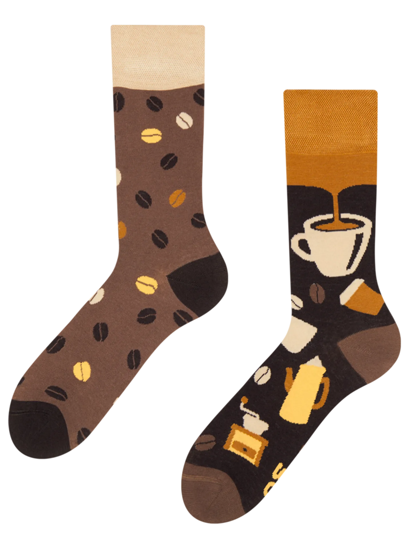 Chaussettes en bambou: Le fan du café