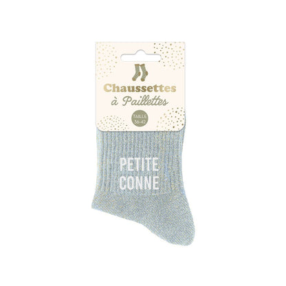 Chaussettes à paillettes: Petite conne