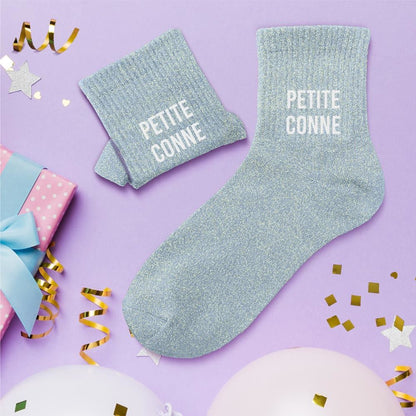 Chaussettes à paillettes: Petite conne