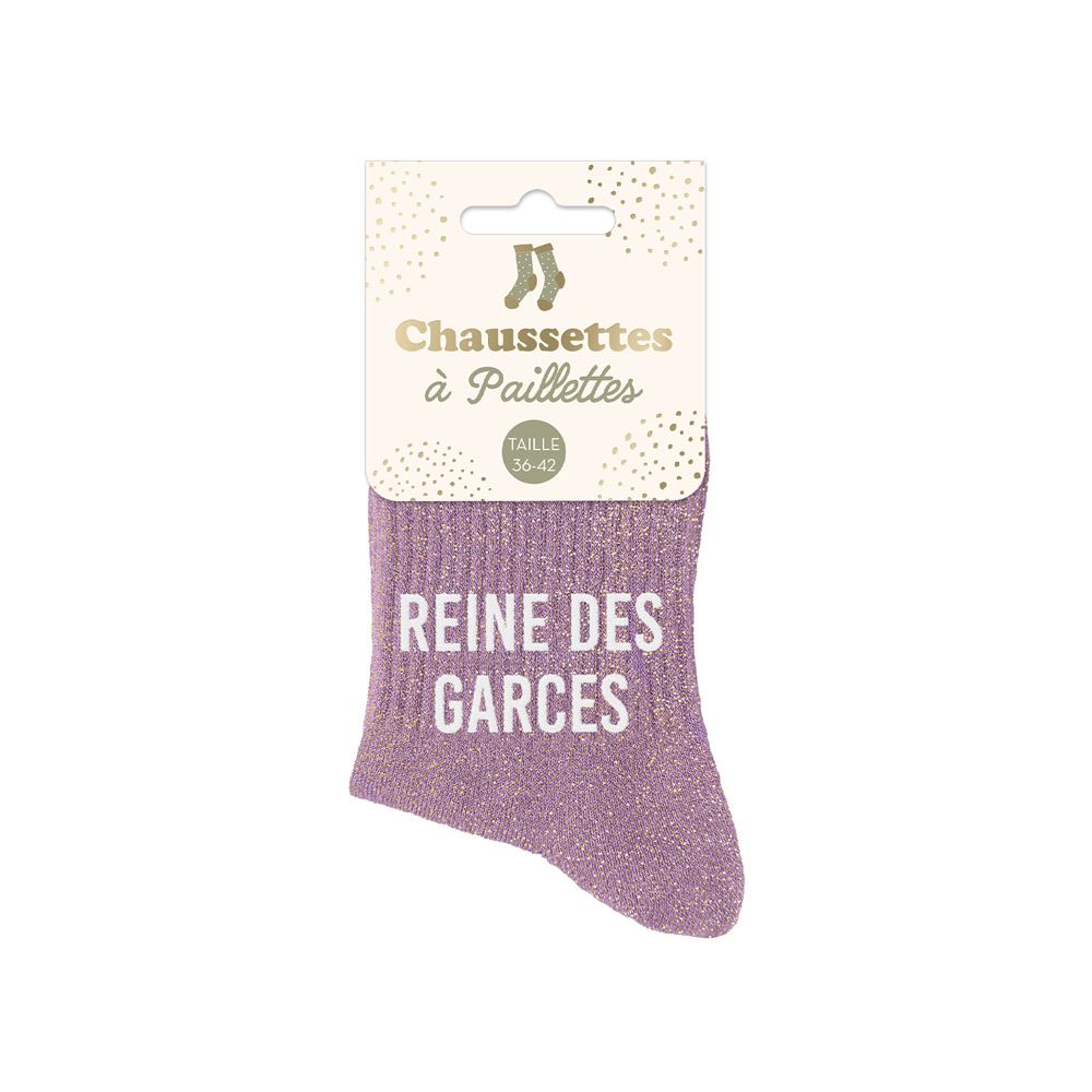 Chaussettes à paillettes: Reine des garces
