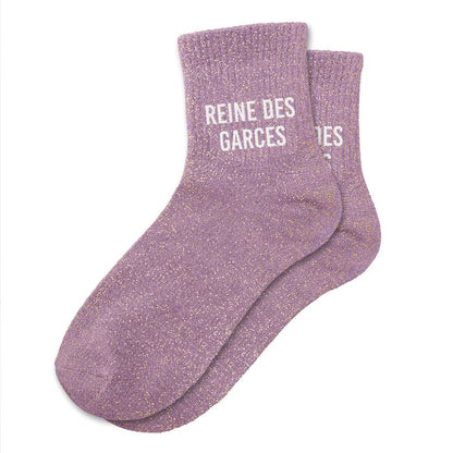 Chaussettes à paillettes: Reine des garces