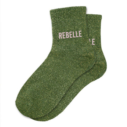 Chaussettes à paillettes: Rebelle