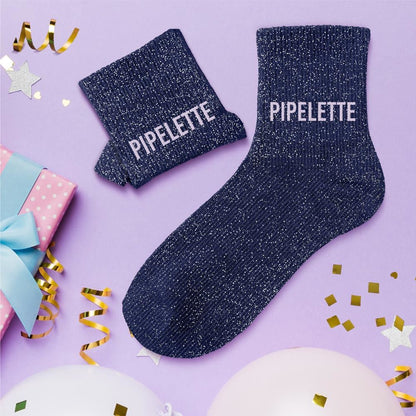Chaussettes à paillettes: Pipelette
