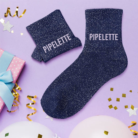 Chaussettes à paillettes: Pipelette