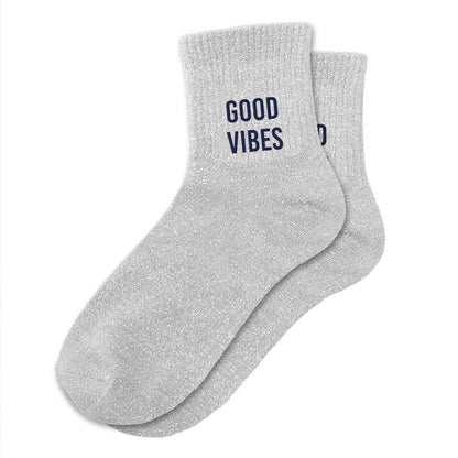 Chaussettes à paillettes: Good vibes