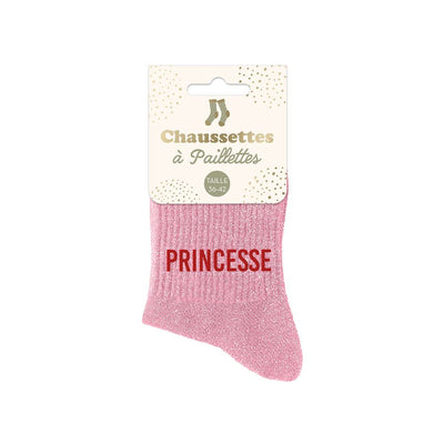 Chaussettes à paillettes: Princesse