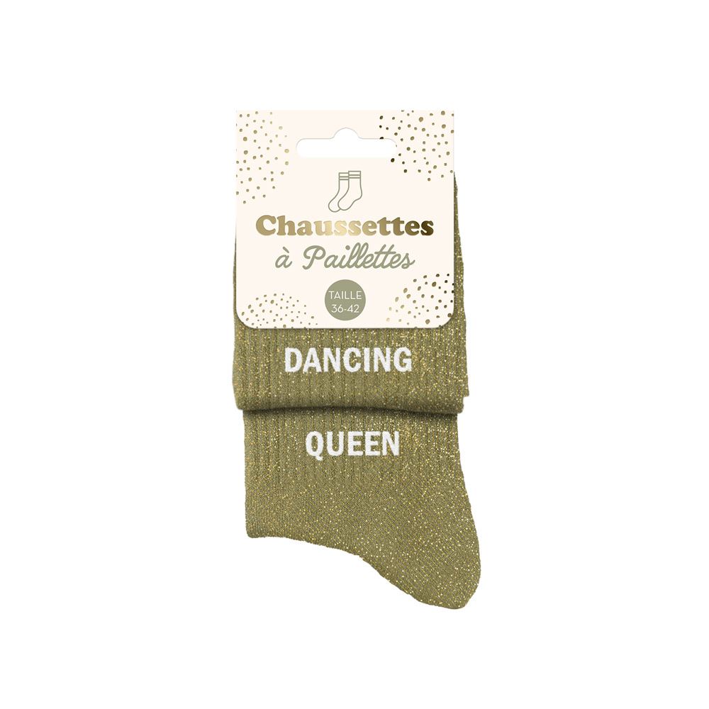 Chaussettes à paillettes: Dancing-Queen