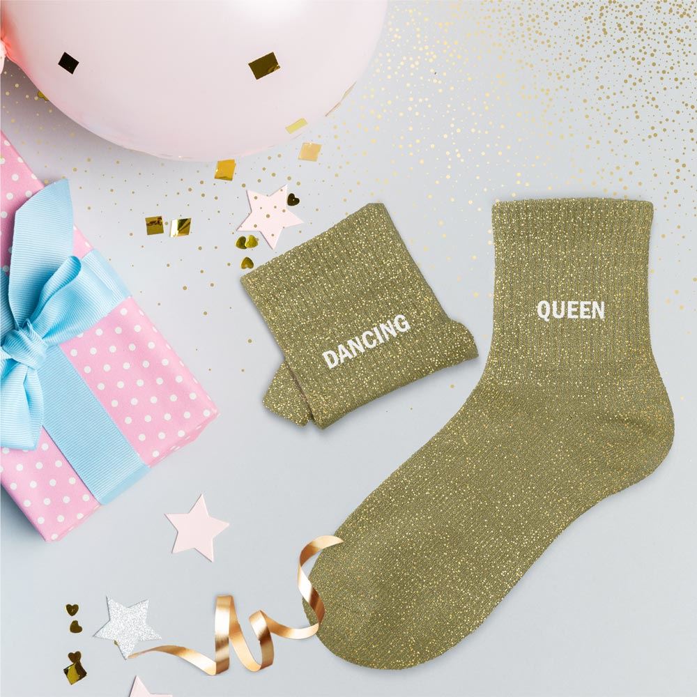 Chaussettes à paillettes: Dancing-Queen