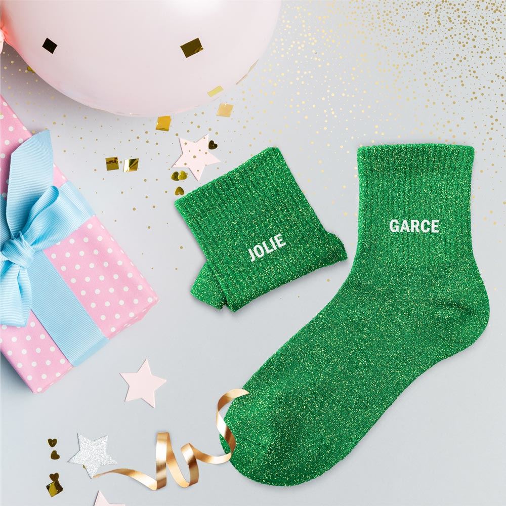 Chaussettes à paillettes: Jolie-Garce