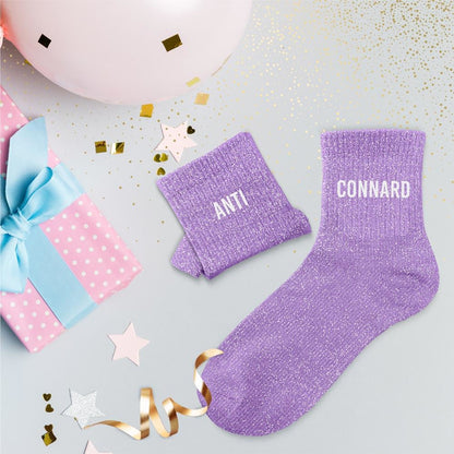 Chaussettes à paillettes: Anti-Connard