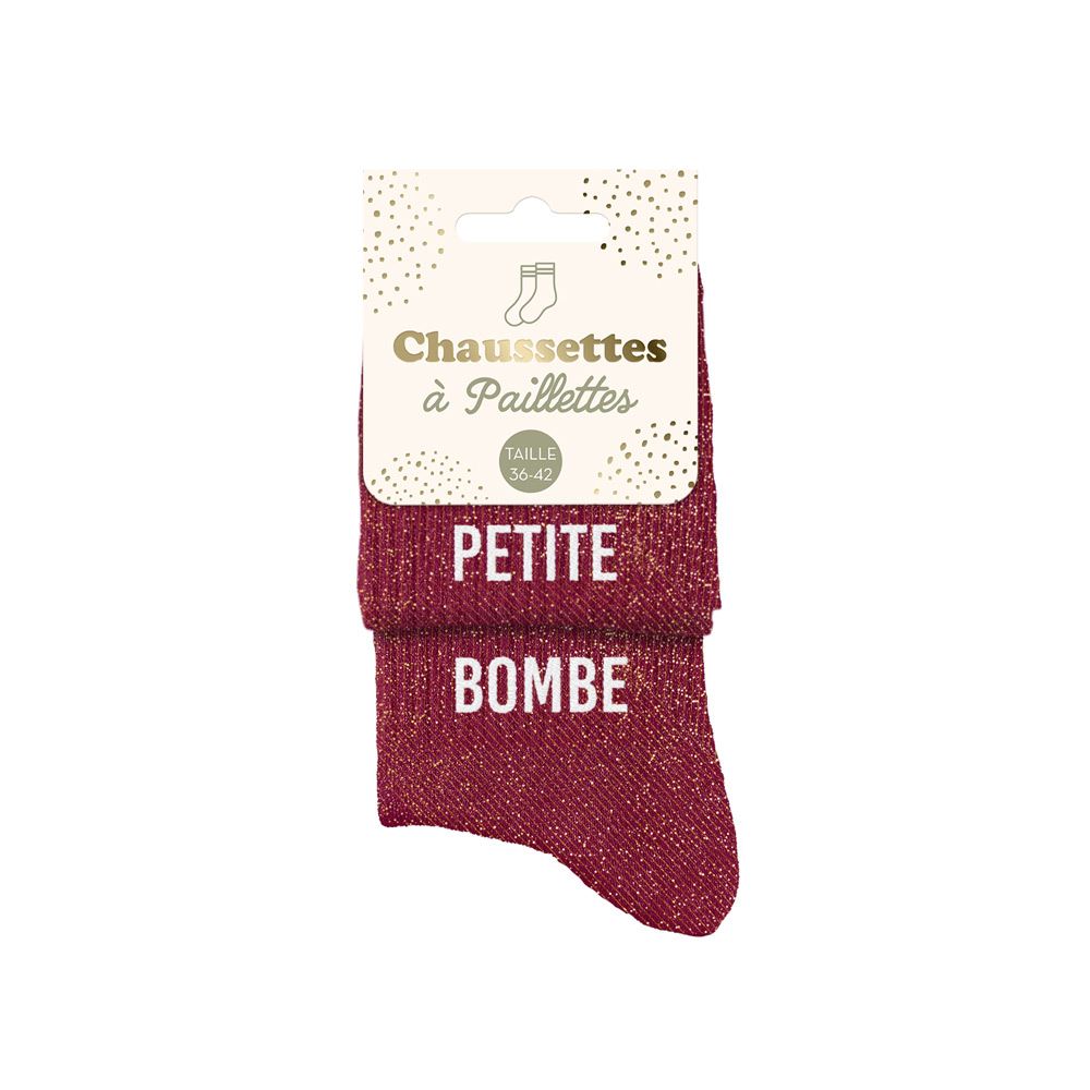Chaussettes à paillettes: Petite-Bombe