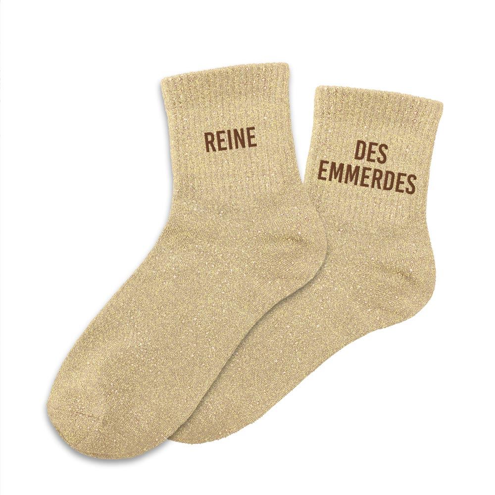 Chaussettes à paillettes: Reine-Des emmerdes