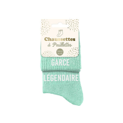 Chaussettes à paillettes: Garce-Légendaire