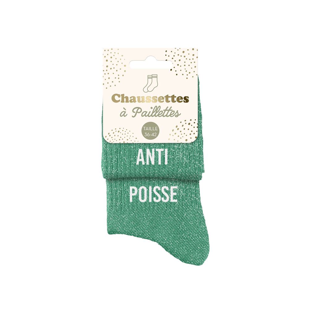 Chaussettes à paillettes: Anti-Poisse