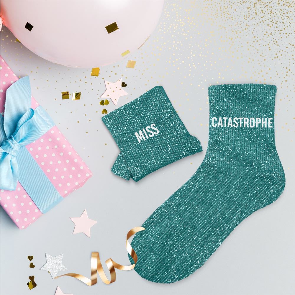 Chaussettes à paillettes: Miss-Catastrophe