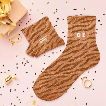 Chaussettes à paillettes: Chic