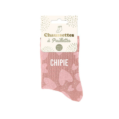 Chaussettes à paillettes: Chipie