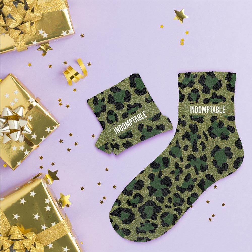 Chaussettes à paillettes: Indomptable