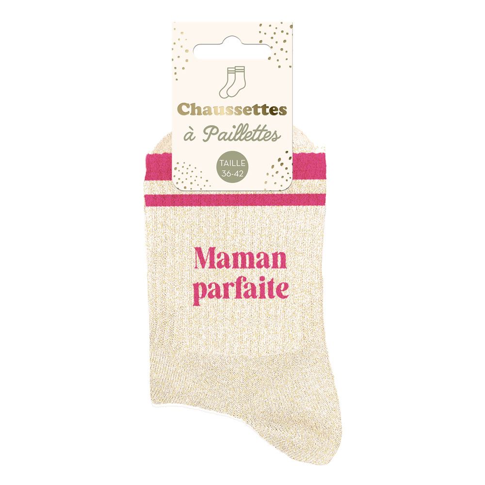 Chaussettes à paillettes: Maman parfaite