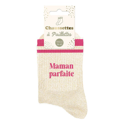 Chaussettes à paillettes: Maman parfaite