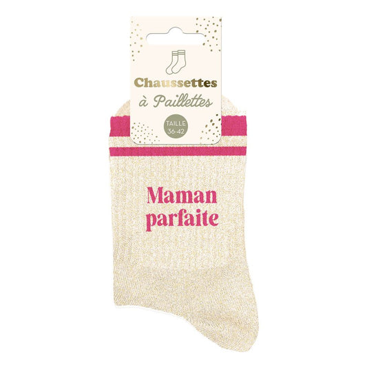Chaussettes à paillettes: Maman parfaite