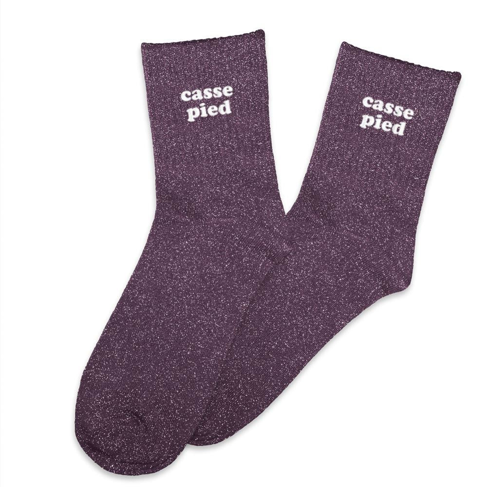 Chaussettes à paillettes: Casse pied