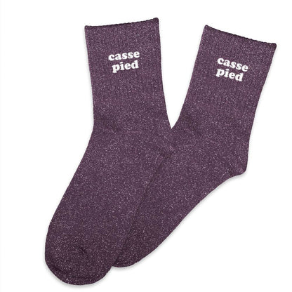 Chaussettes à paillettes: Casse pied
