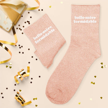 Chaussettes à paillettes: Belle-mère formidable