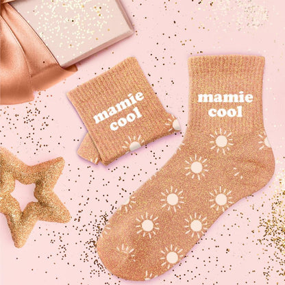 Chaussettes à paillettes: Mamie cool