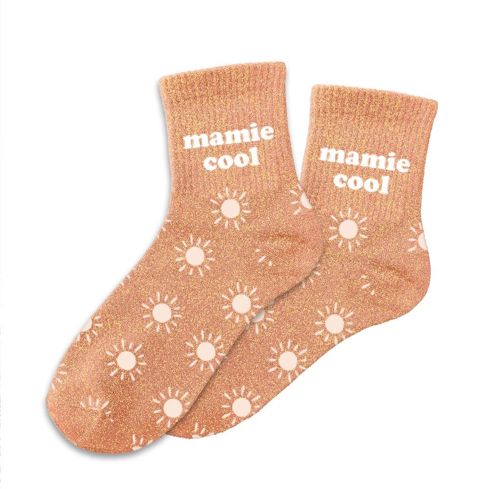 Chaussettes à paillettes: Mamie cool