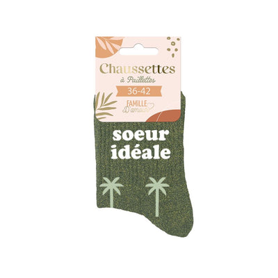 Chaussettes à paillettes: Soeur idéale