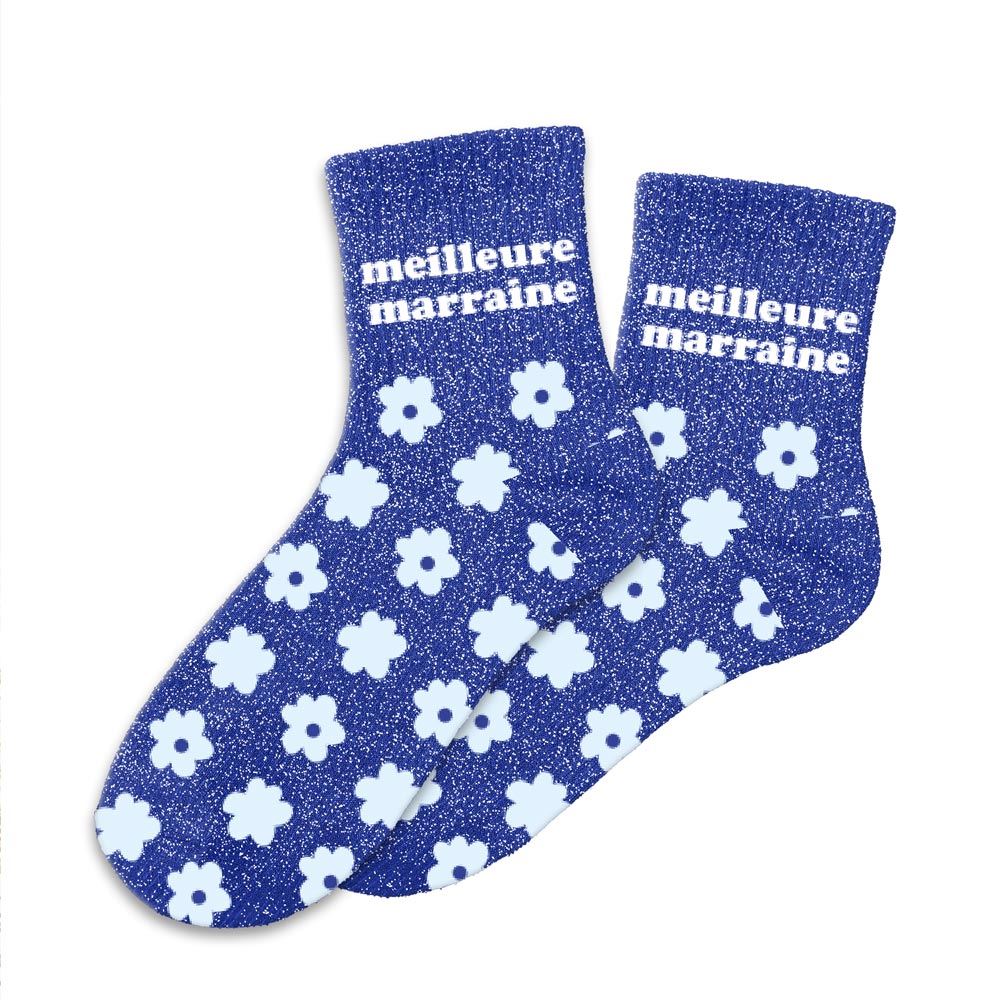 Chaussettes à paillettes: Meilleure marraine